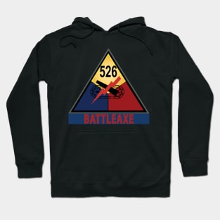 526th Armored Infantry Battalion - BATTLEAXE - SSI wo Txt X 300 Hoodie